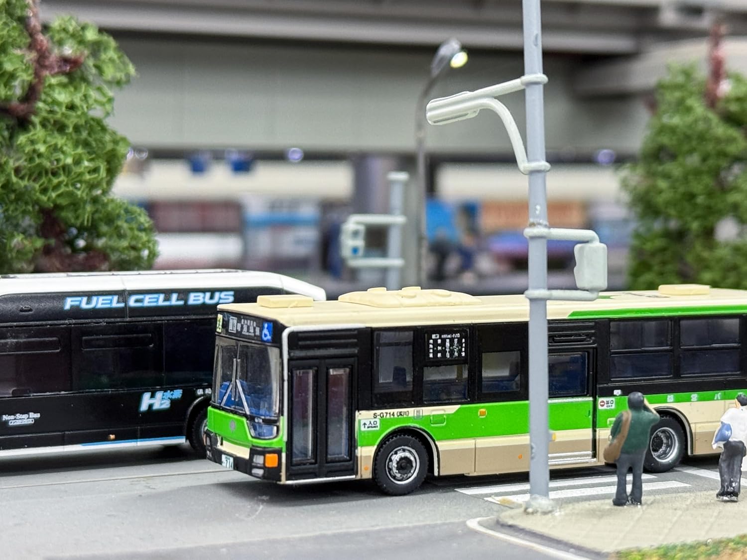 TOMYTEC The Bus Collection, Tokyo Metropolitan Bureau of Transportation, Toei Bus 100th Anniversary, Knuckle Line - BanzaiHobby