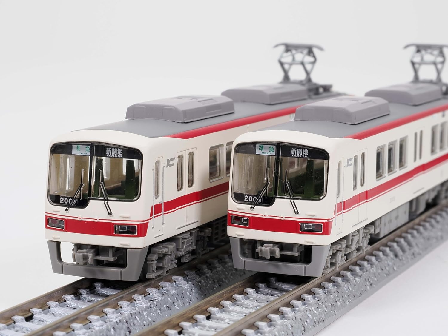 TOMYTEC Railway Collection Kobe Electric Railway 2000 Series (2007 Configuration) 4 Cars Set - BanzaiHobby