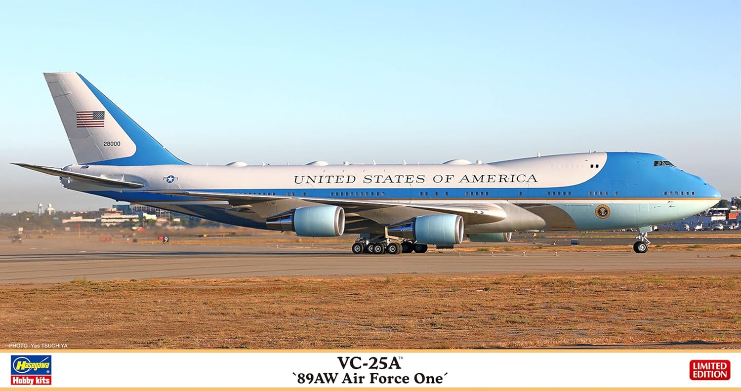 Hasegawa 10866 1/200 VC-25A 89AW Air Force One - BanzaiHobby