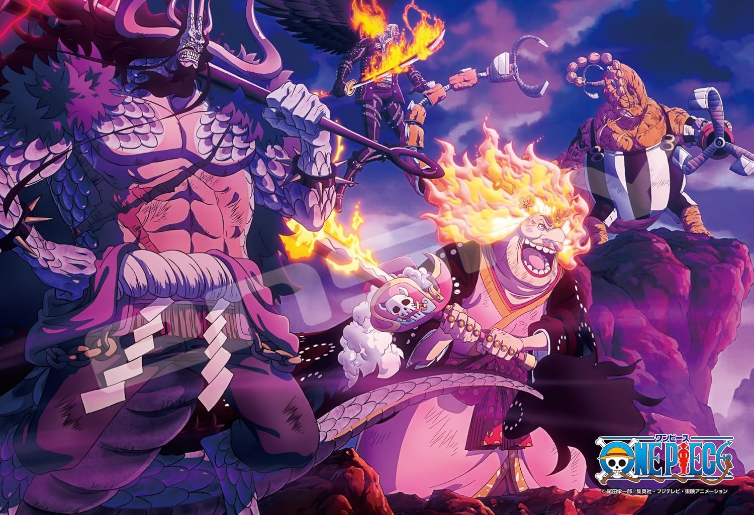 Ensky 300-3064 Wano Country Final Battle ② One Piece - One Piece (Puzzle, 300 Pieces, 26 x 38 cm) - BanzaiHobby