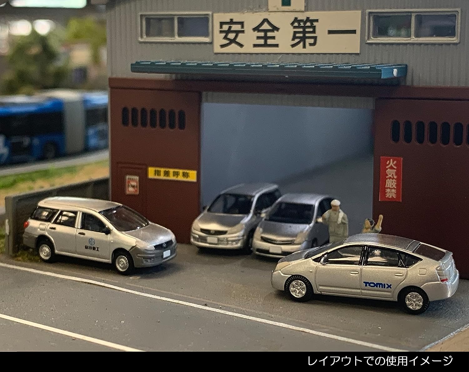 TOMYTEC The Car Collection Basic Set Business Car Silver - BanzaiHobby