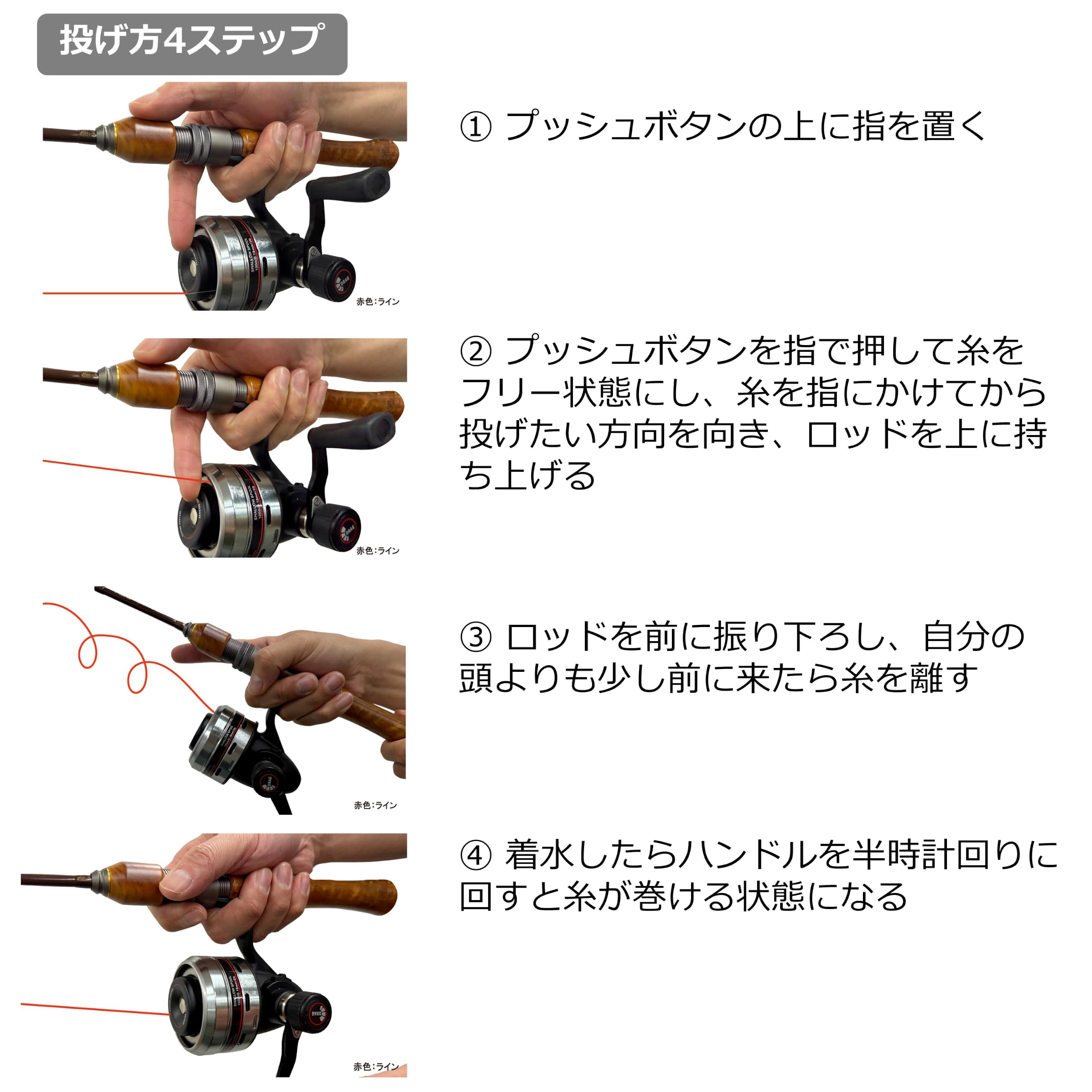 Abu Garcia (アブガルシア) アブ 506 MK II アンダースピン 初心者 初級者 リール オールド クラシック