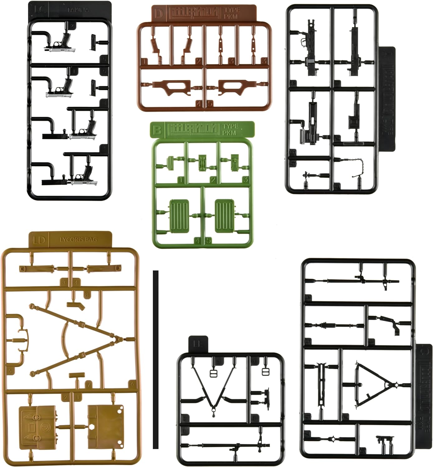 TOMYTEC LALR02 Licorice Recoil Weapons Takina Ver. Plastic Model - BanzaiHobby