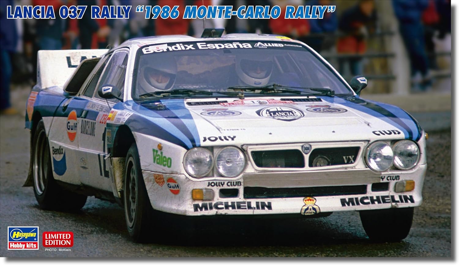Hasegawa 20681 1/24 Lancia 037 Rally 1986 Monte Carlo Rally Plastic Model - BanzaiHobby