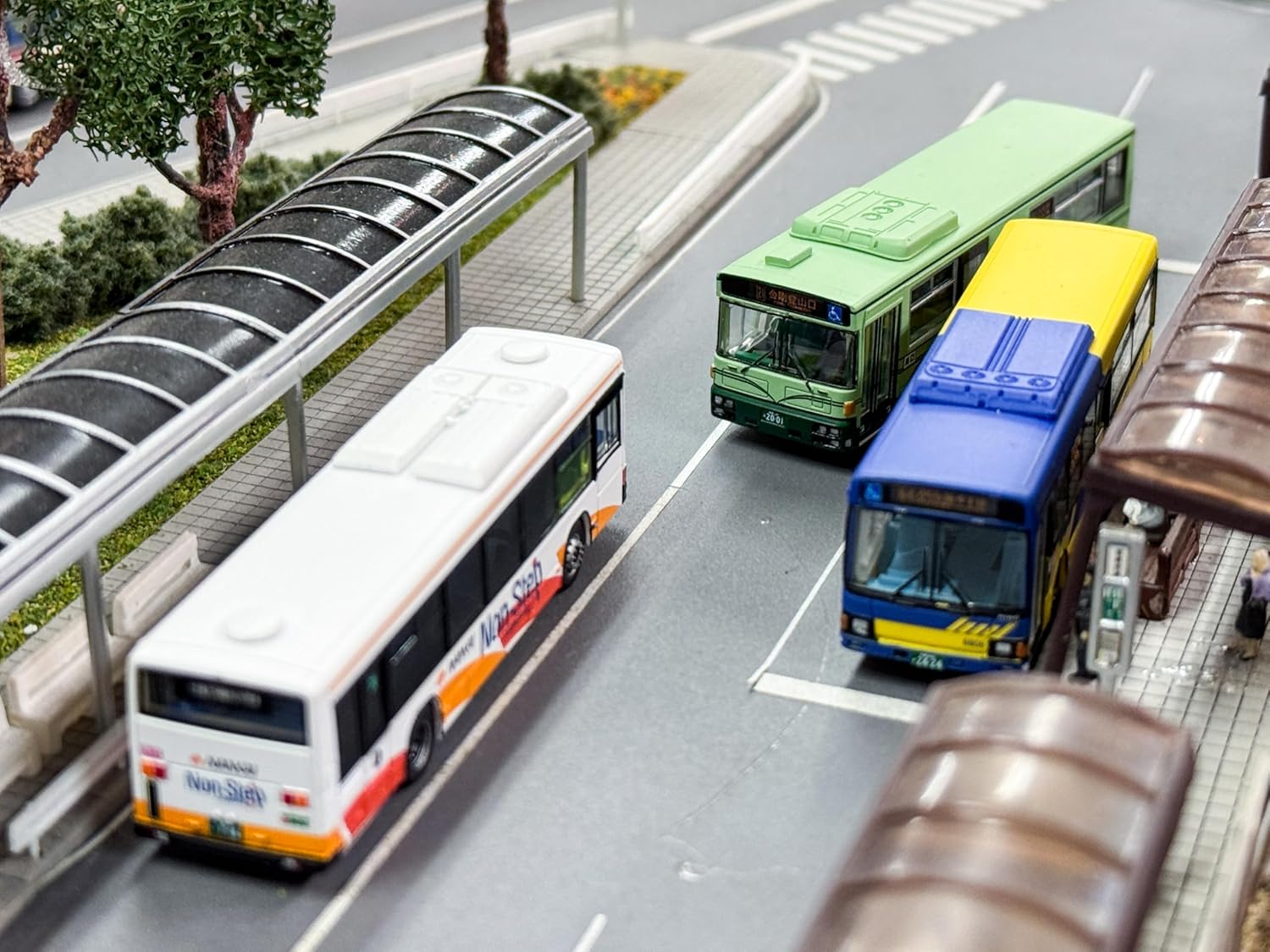 TOMYTEC The Bus Collection: Goodbye Kongo Bus, Tondabayashi Station 3 Company Set - BanzaiHobby