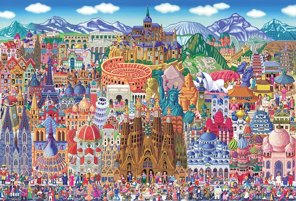 Beverly S92-505Naoki Tanaka: A collection of famous places from around the world! Puzzle - BanzaiHobby
