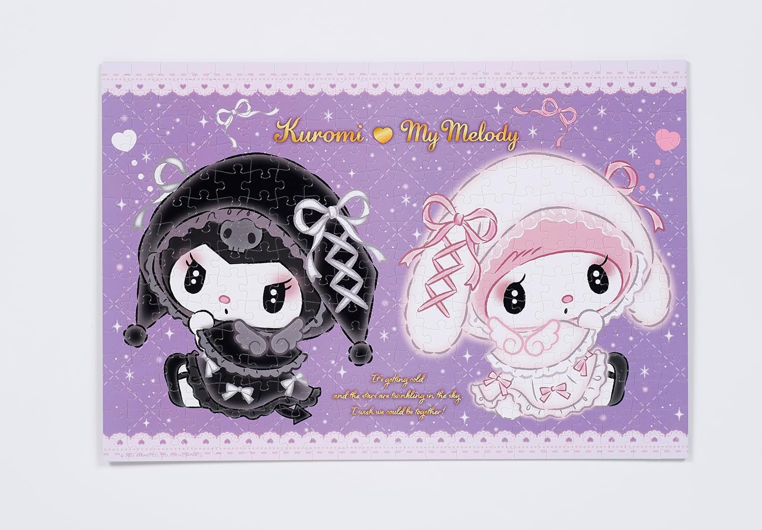 Beverly 300-053Kuromi and My Melody Moonlit Angel Outfit Puzzle - BanzaiHobby
