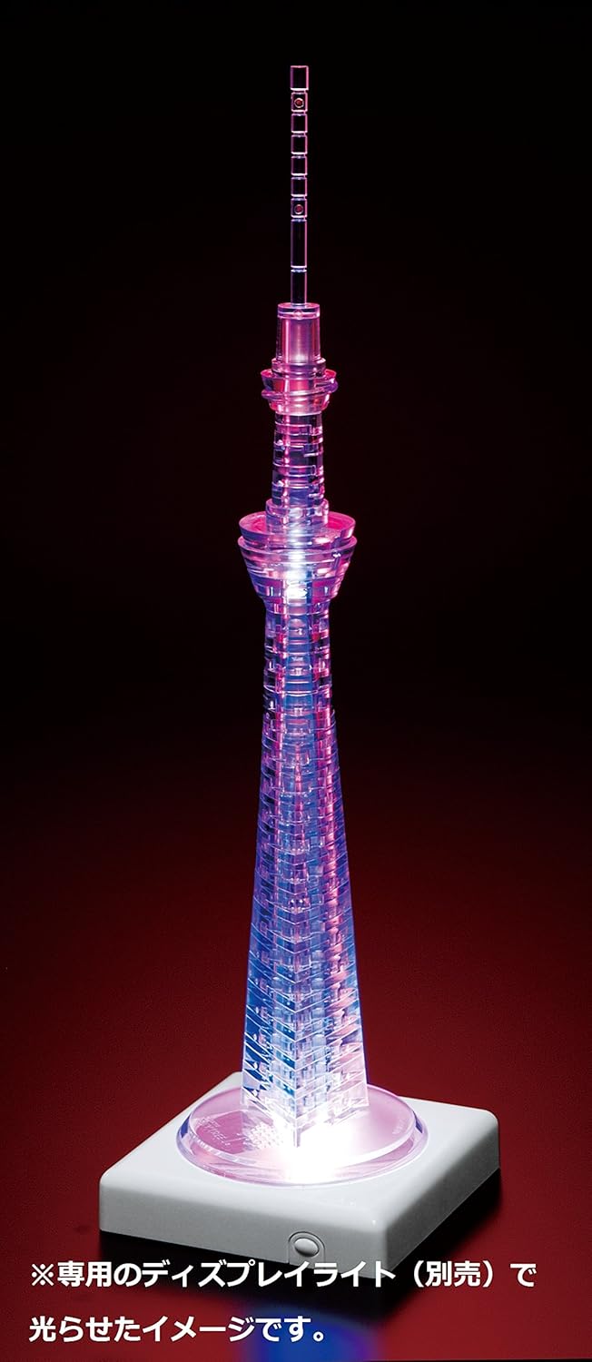 Beverly 50143 Tokyo Sky Tree Miyabi Crystal 3D Puzzle 62P - BanzaiHobby
