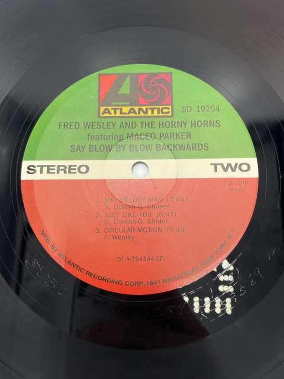 ATLANTIC Western Music SAY BLOW BY BLOW BACKWARDS