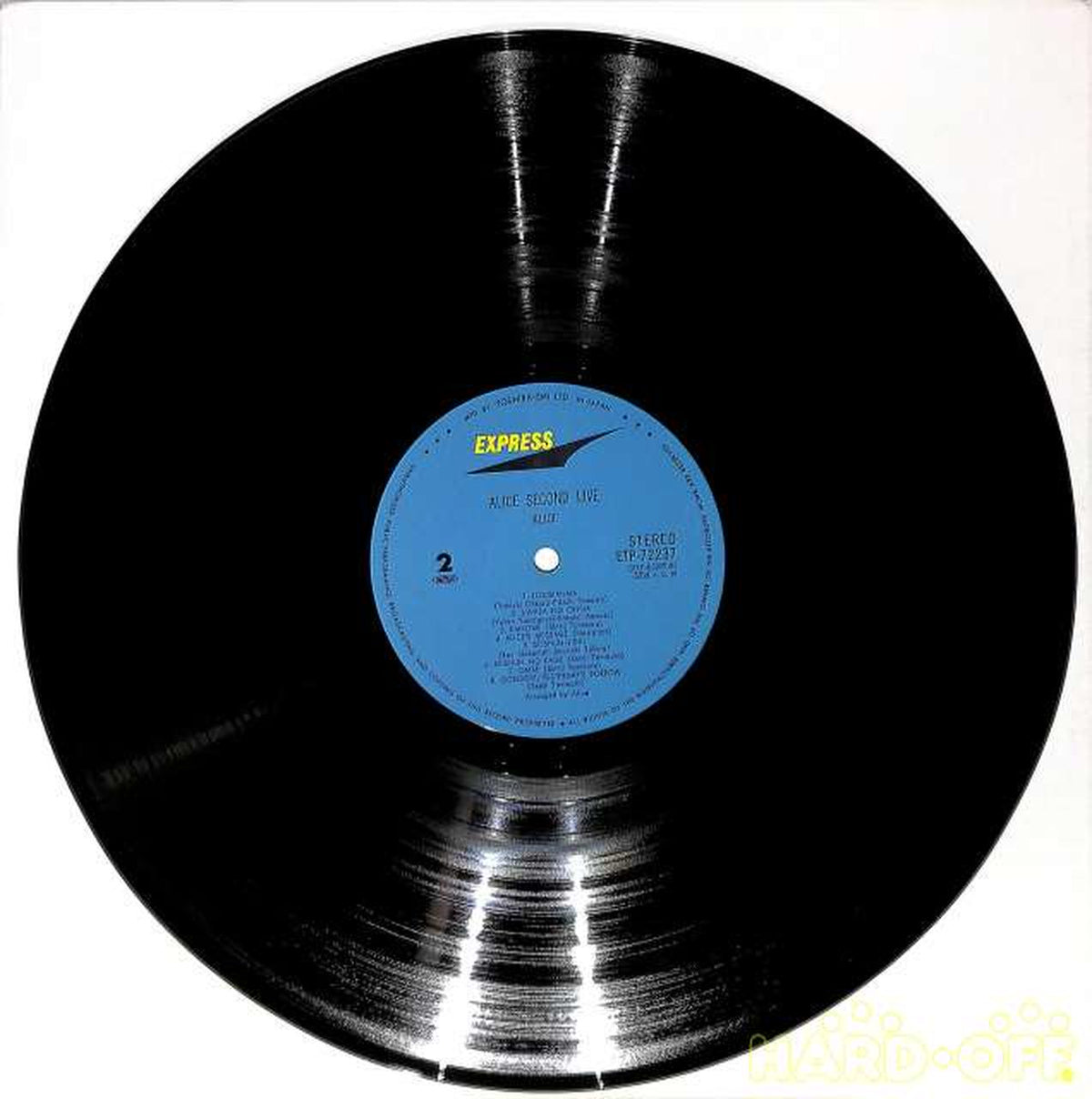 Toshiba EMI Alice: "Alice Second: Live!!" ETP-72237