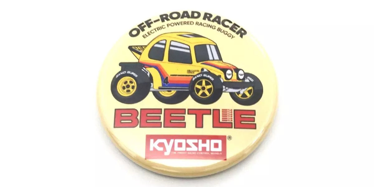 Kyosho 87525 Vintage Buggy Tin Badge Assortment (2WD Series) (5 Designs)