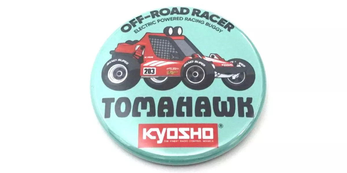 Kyosho 87525 Vintage Buggy Tin Badge Assortment (2WD Series) (5 Designs)