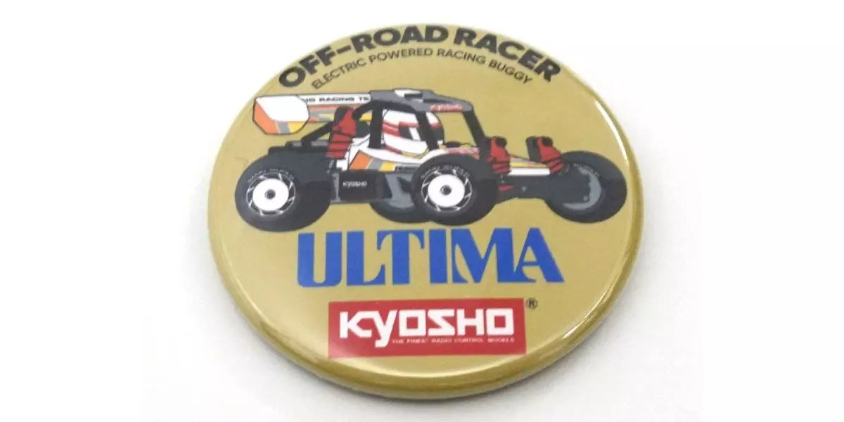 Kyosho 87525 Vintage Buggy Tin Badge Assortment (2WD Series) (5 Designs)