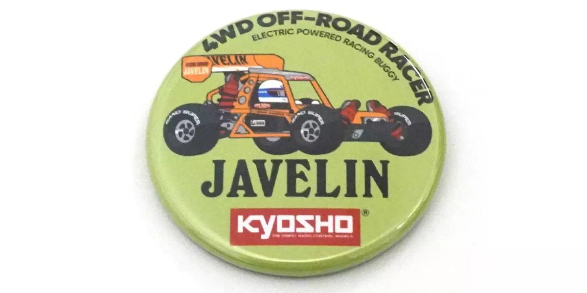 Kyosho 87526 Vintage Buggy Tin Badge Assortment (4WD Series) (7 Designs)