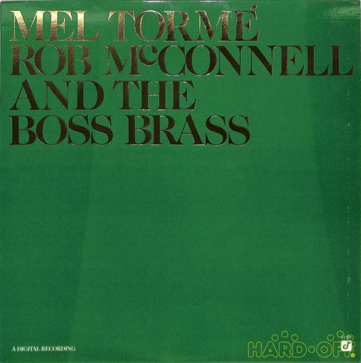 King Mel Torme & The Boss Brass CJ-306