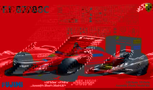 Fujimi 1/20 Ferrari F1-87/88C - BanzaiHobby