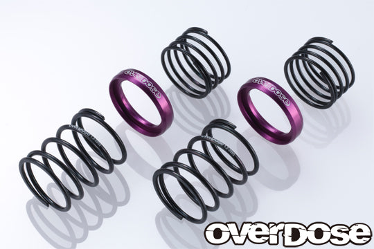 OVERDOSE OD3824 High Performance Twin Spring 1.2-2055 Purple - BanzaiHobby