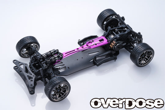 OVERDOSE OD3817 Alumi Upper Chassis Set (Galm/Purple) - BanzaiHobby