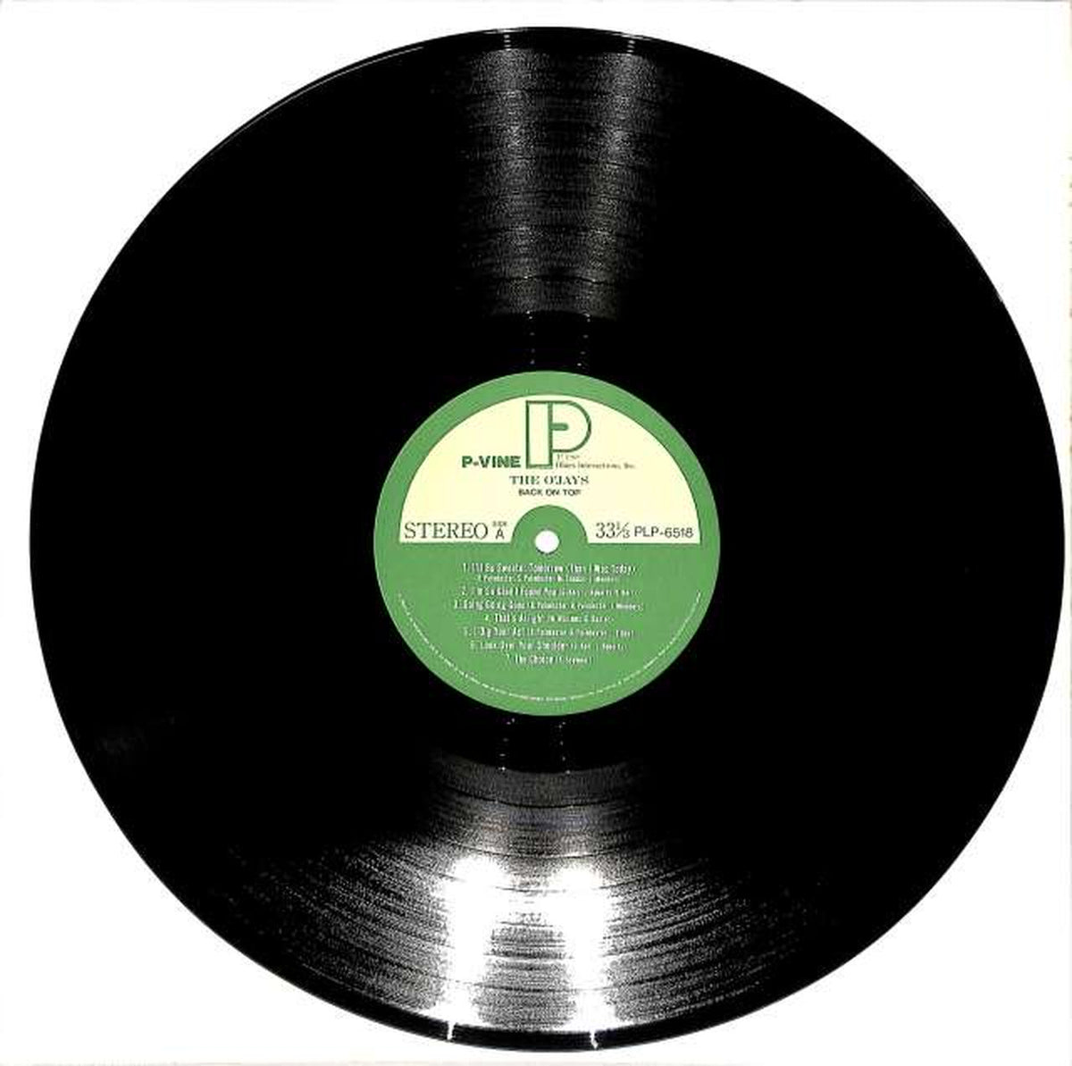 P-VINE Ojays 'Back On Top' PLP-6518