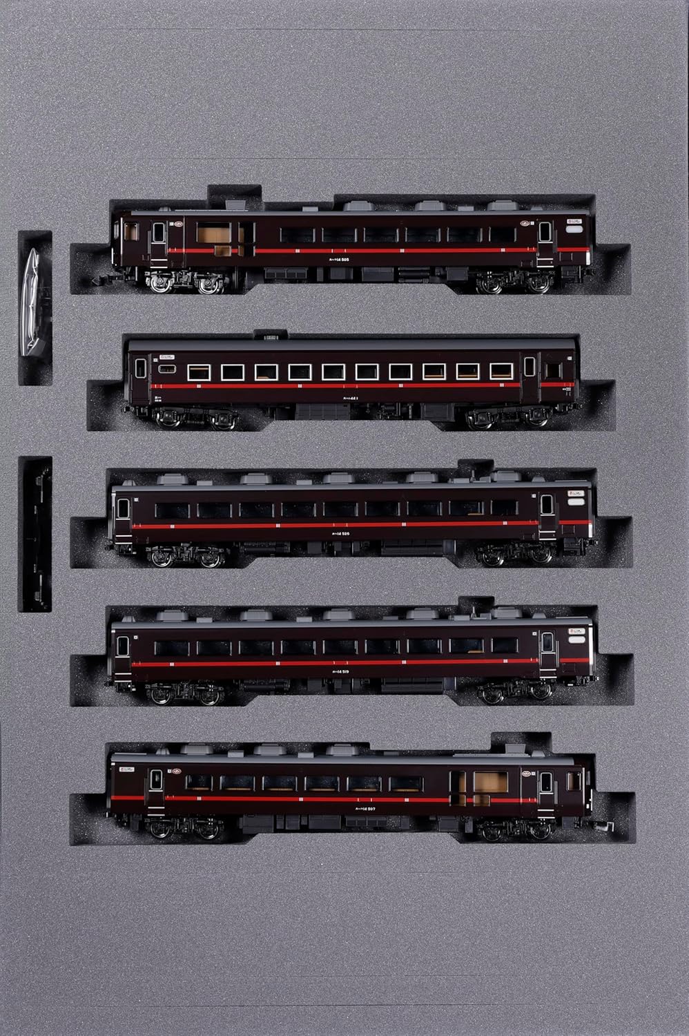 KATO 10-1957 N Gauge 14 Series 500 Series "Steam Locomotive Winter Wetlands" 5-Car Set - BanzaiHobby