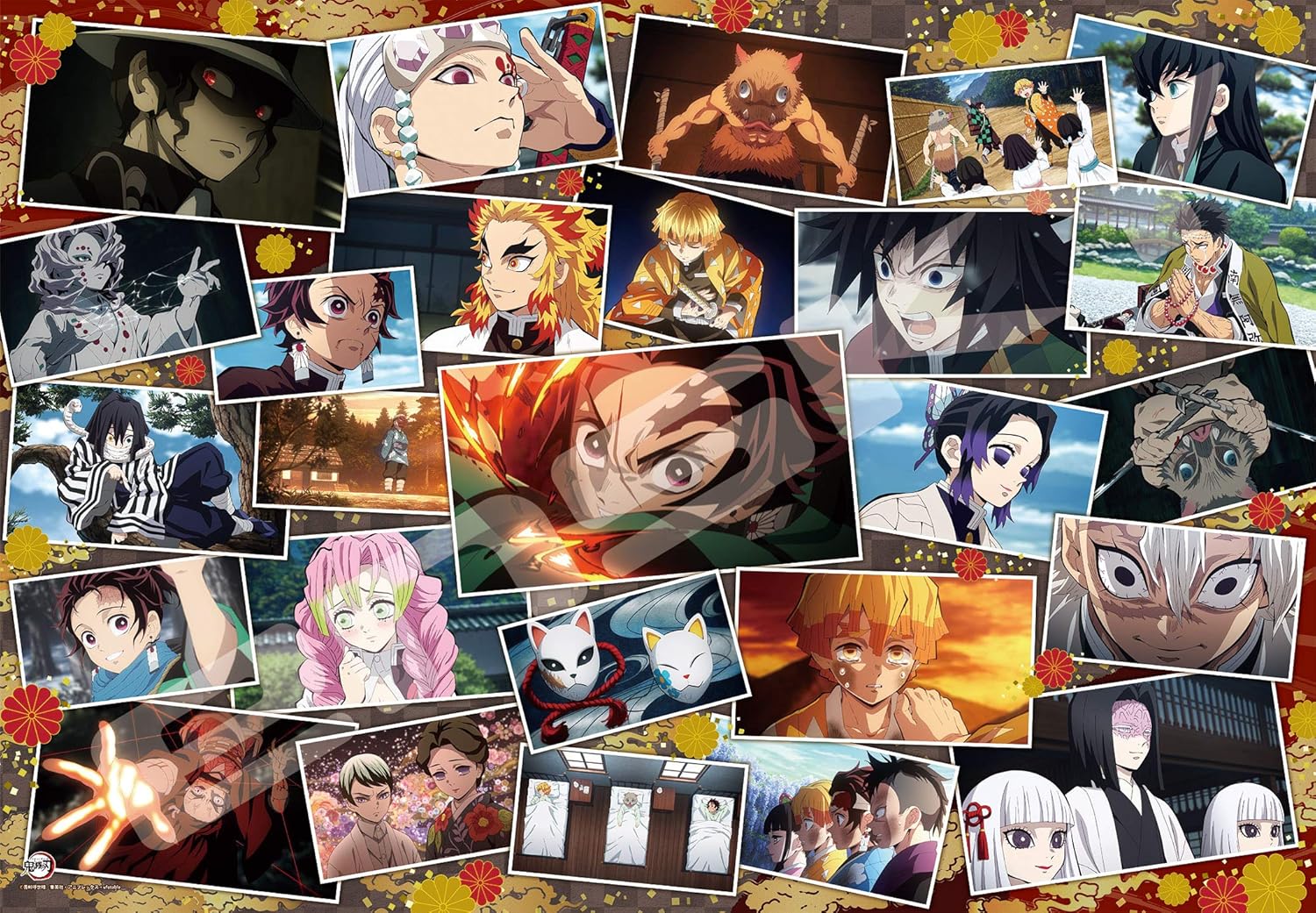 Ensky 1000T-142 Overflowing - Demon slayer (Puzzle, 1000 Pieces, 51 x 73.5 cm) - BanzaiHobby