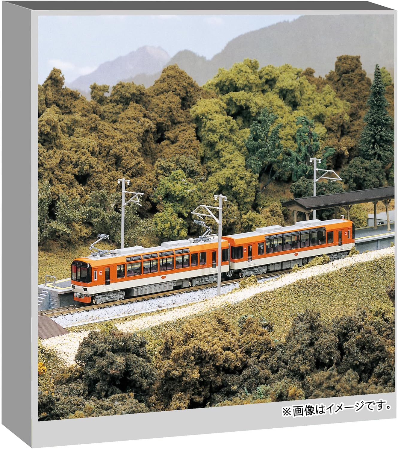 KATO 10-1472 Eizan Electric Railway Series 900 Kirara Maple Orange - BanzaiHobby