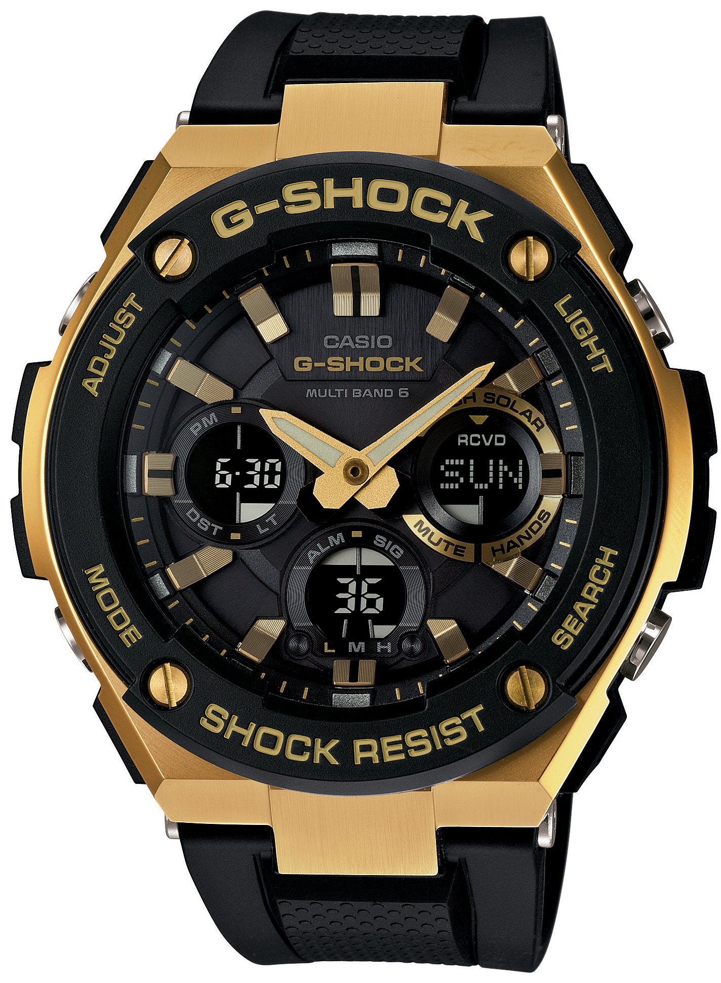 カシオ]CASIO 腕時計 G-SHOCK ジーショック G-STEEL 電波ソーラー GST 