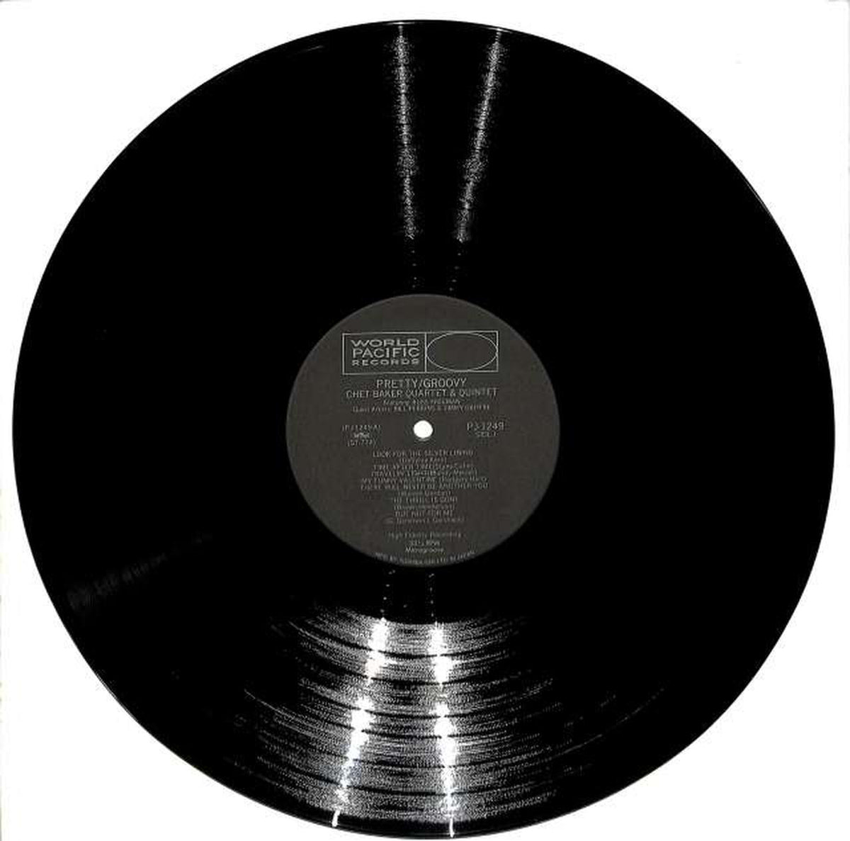 Toshiba EMI Chet Baker & Quintet "Pretty Groove PJ-1249"
