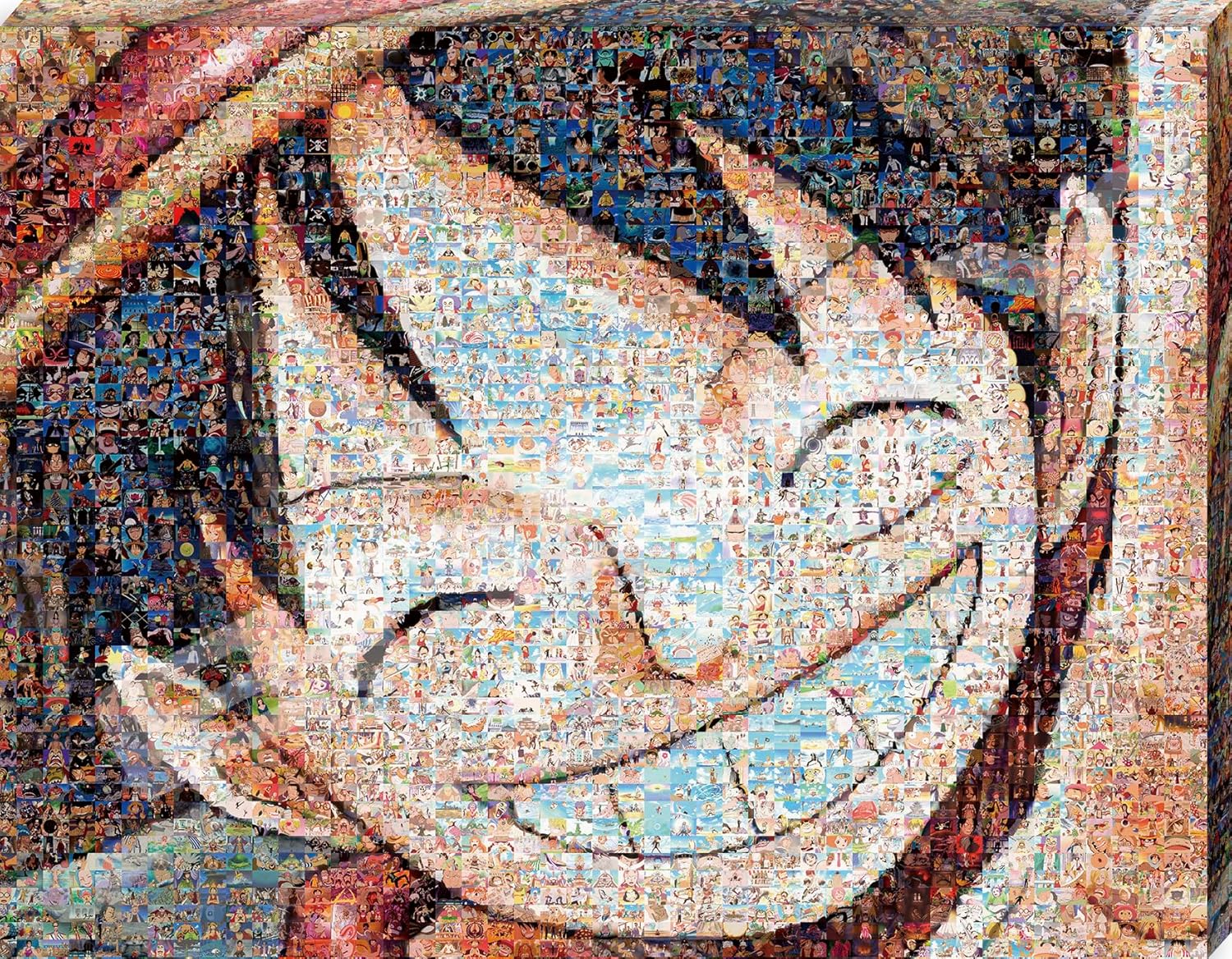 Ensky ATB-69 366P ATB-69 One Piece Mosaic Art Luffy - Art Board Jigsaw (Puzzle, 366 Pieces) - BanzaiHobby