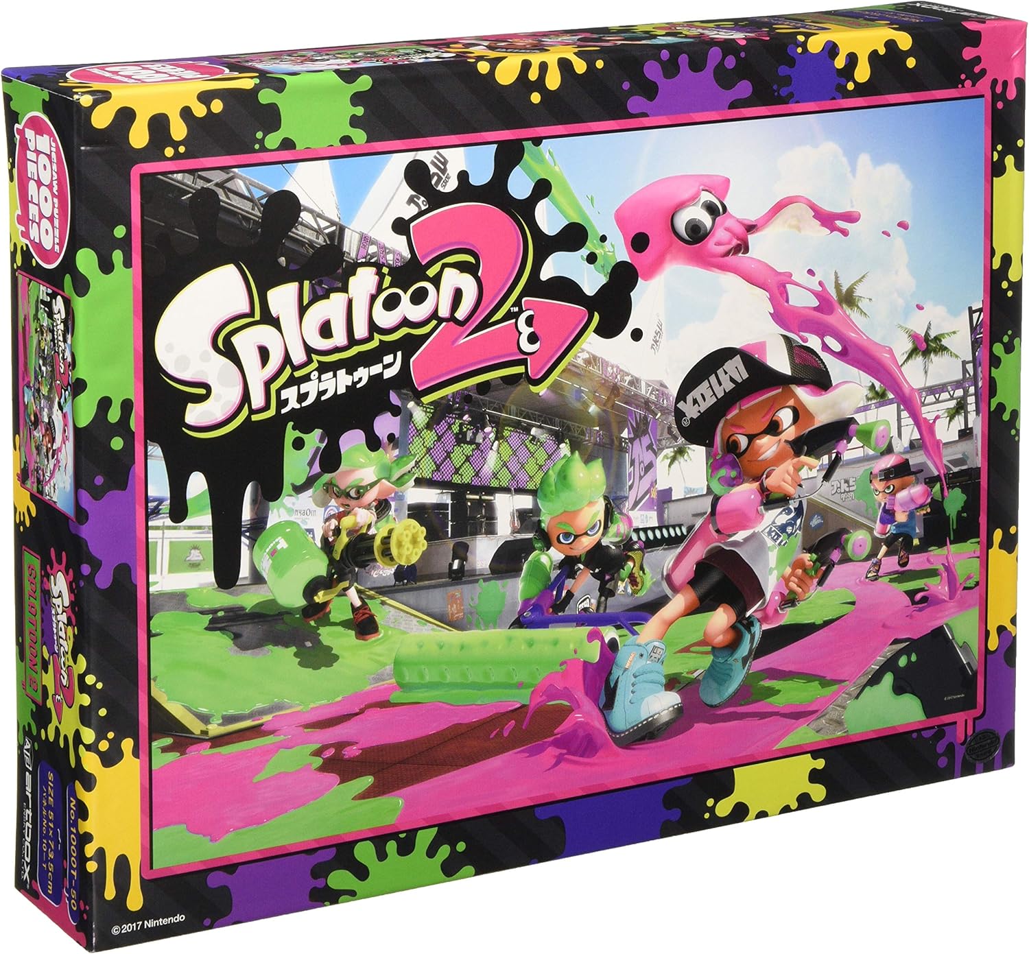 Ensky 1000T-50 Splatoon 2 - Splatoon (Puzzle, 1000 Pieces, 51 x 73.5 cm) - BanzaiHobby