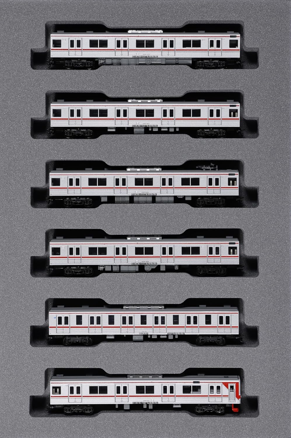 KATO 10-1755 N Gauge Indonesian Commuter Railway 205 Series 12-Car Set - BanzaiHobby