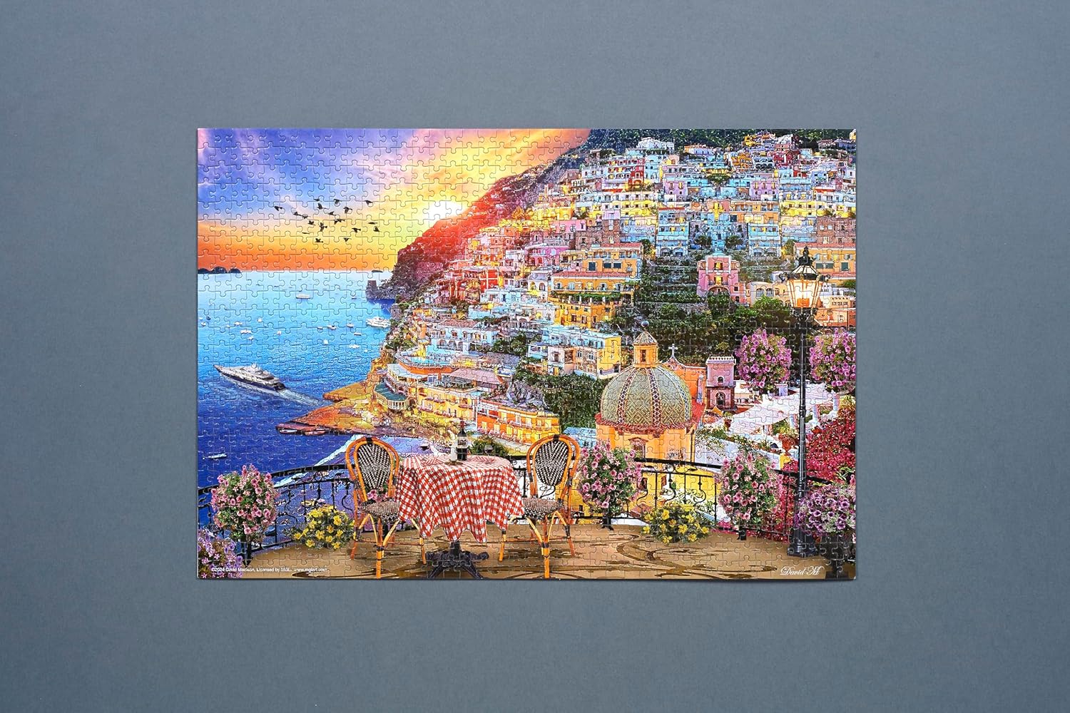 Beverly 1000M-017Amalfi at dusk Puzzle - BanzaiHobby