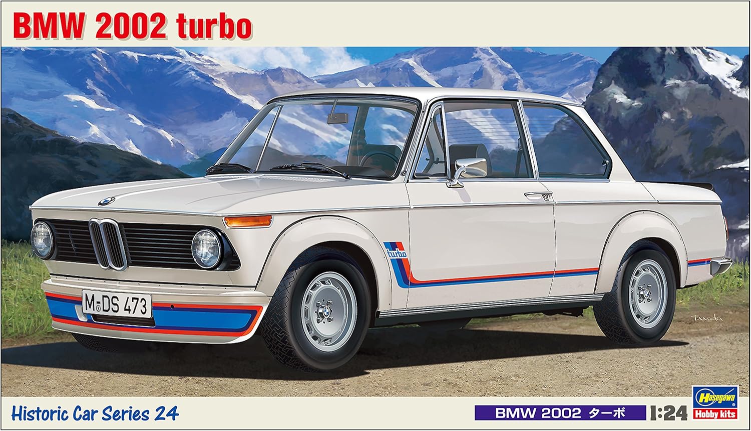 Hasegawa HC24 1/24 Historic Car Series BMW 2002 Turbo - BanzaiHobby