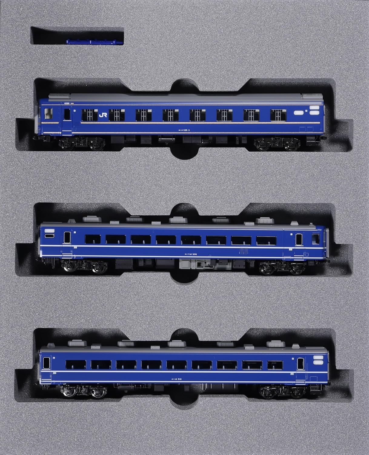 KATO 10-2106 N Gauge Sleeper Express Hamanasu 3-Car Add-On Set - BanzaiHobby