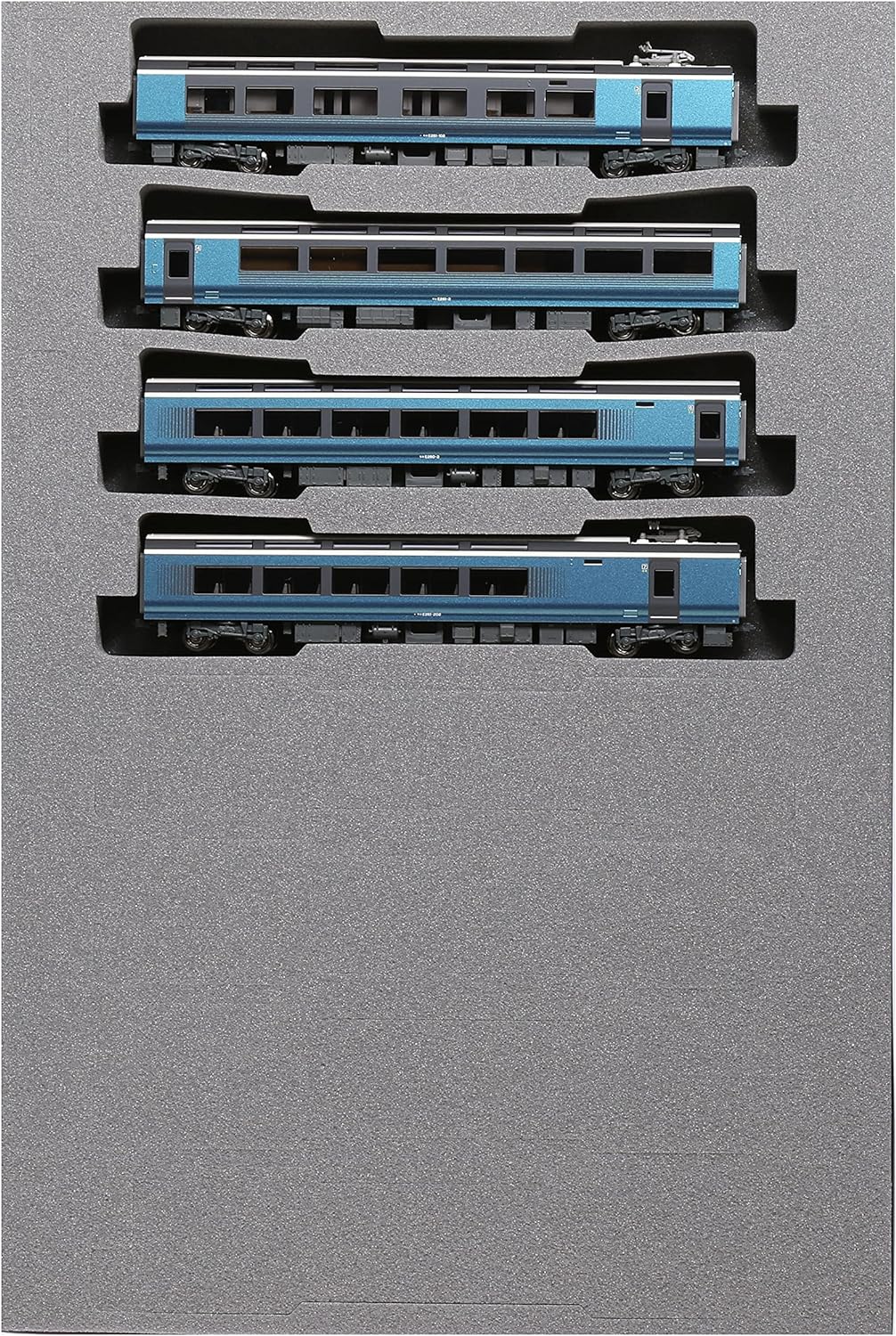 KATO 10-1662 N Gauge E261 Series Safir Odoriko Extension Set, 4 Cars, Train Model - BanzaiHobby