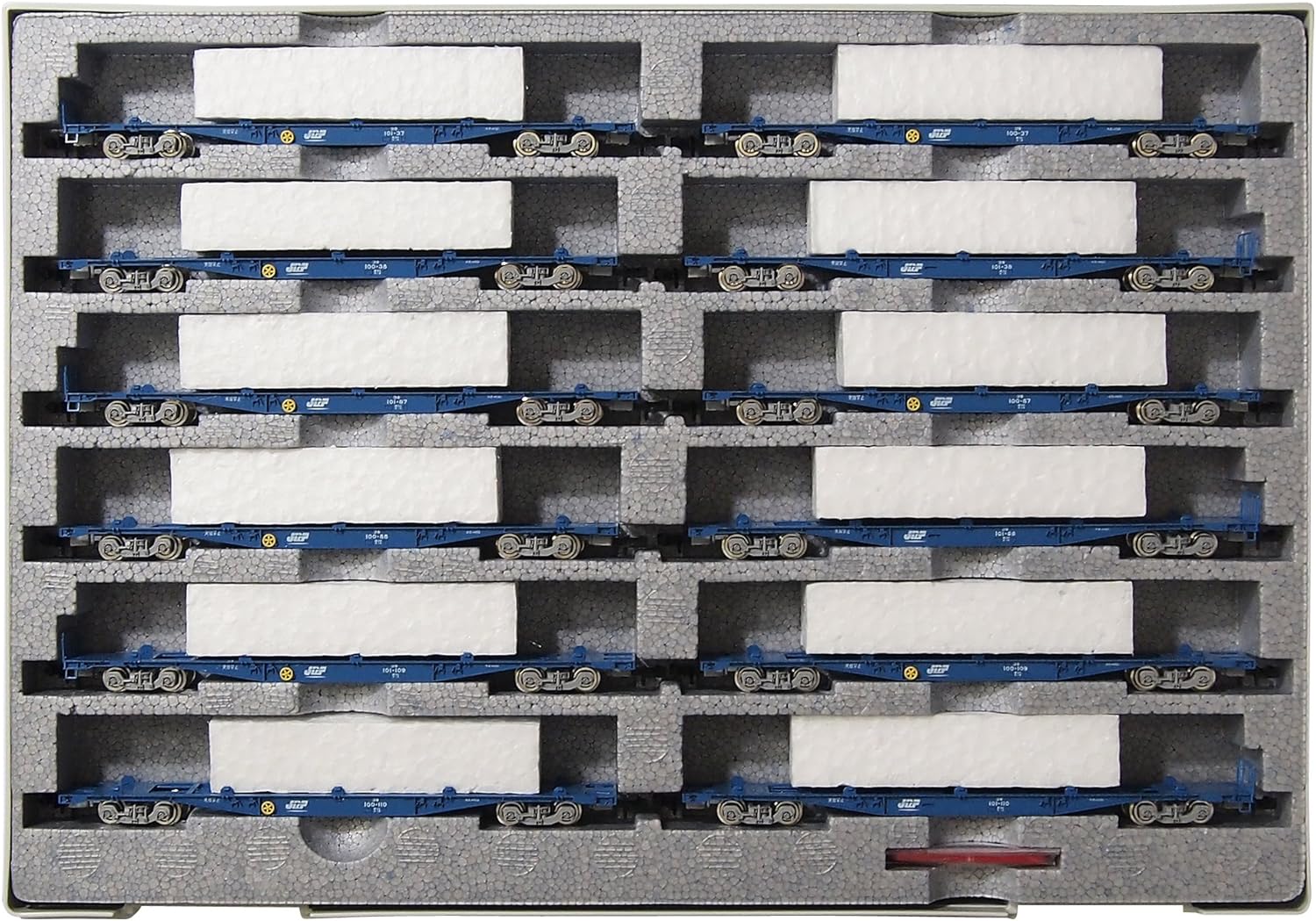 TOMIX 92862 N gauge Koki 100/101 freight car set (without container) - BanzaiHobby