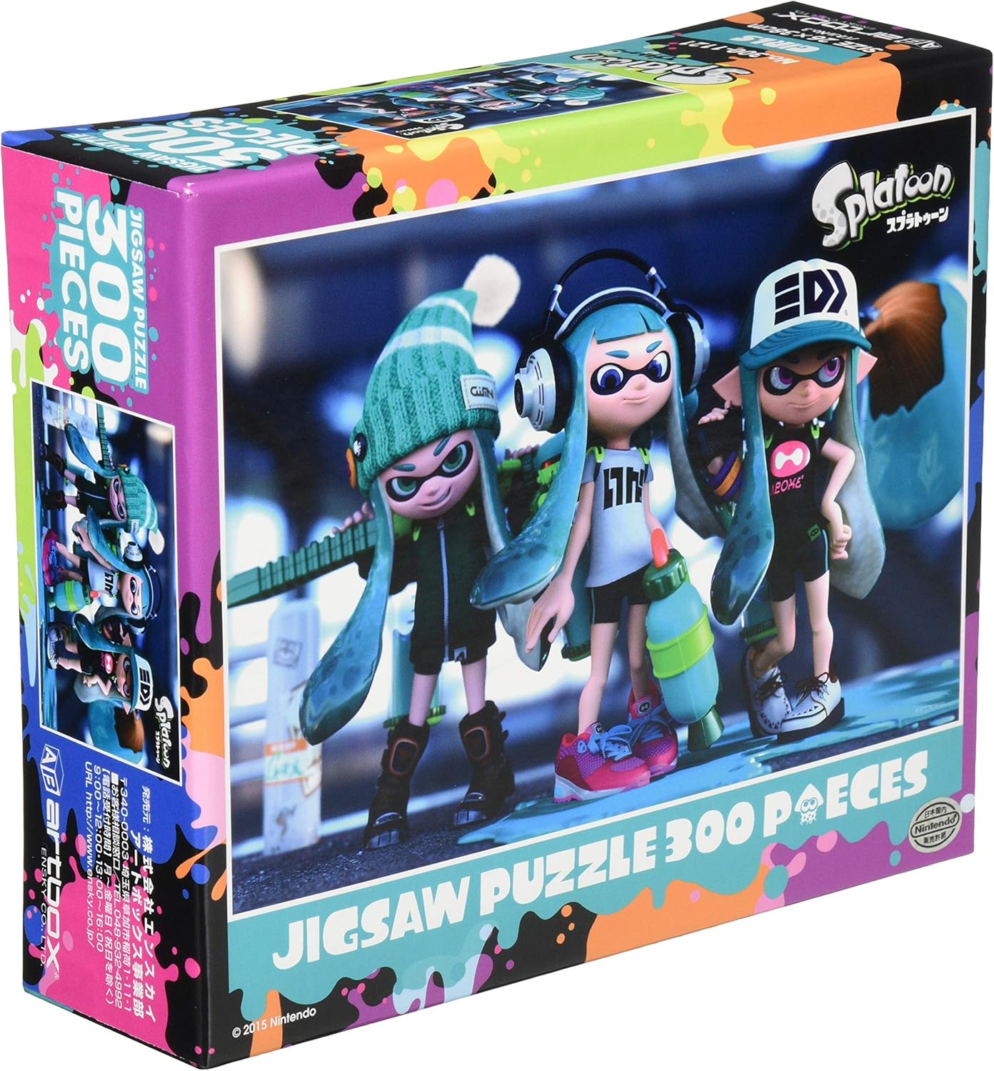 Ensky 300-1121 Splatoon Girls - Splatoon (Puzzle, 300 Pieces, 26 x 38 cm) - BanzaiHobby