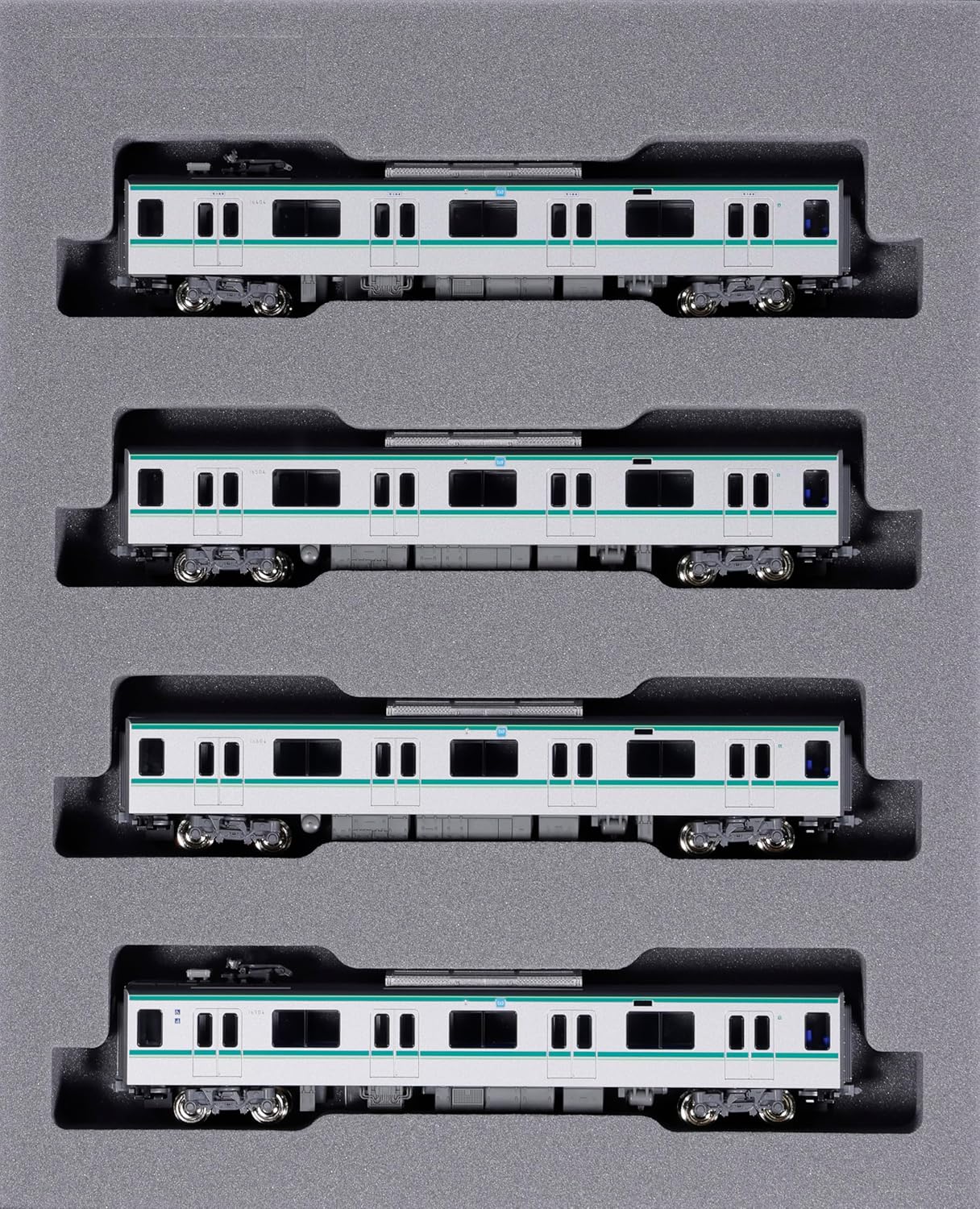 KATO 10-2004 N Gauge Tokyo Metro Chiyoda Line 16000 Series (First Edition) 4-Car Extension Set - BanzaiHobby