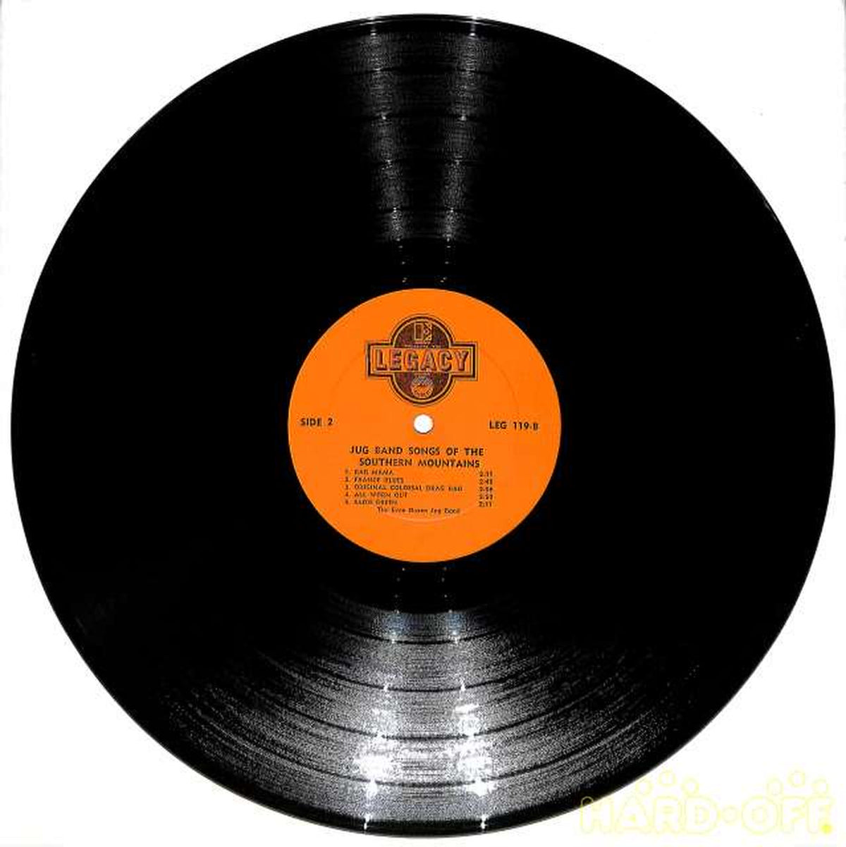 Electra (imported, US) Even Dans Jug Band 'Song of the Southern~ LEG-119'
