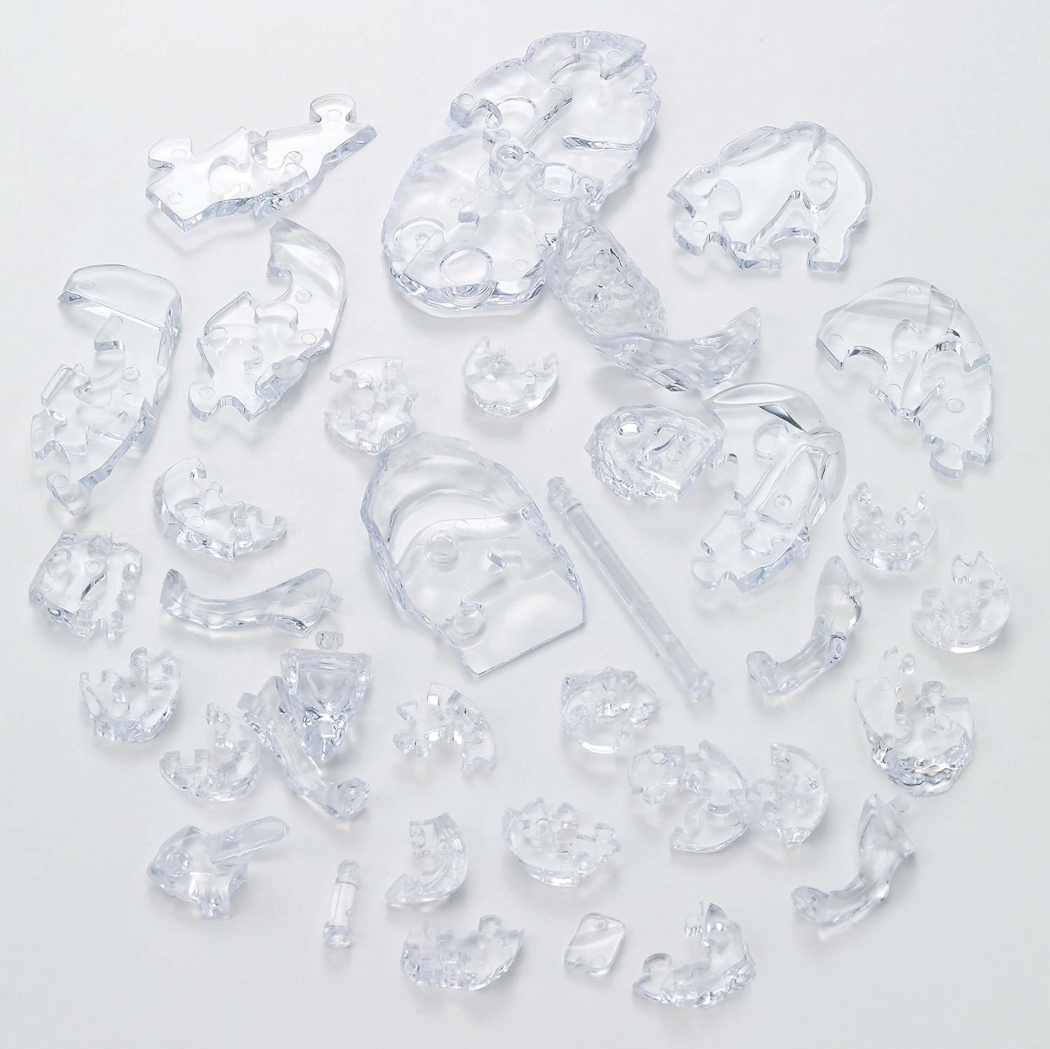 Beverly 50216 Crystal Puzzle Silver Wolf - BanzaiHobby