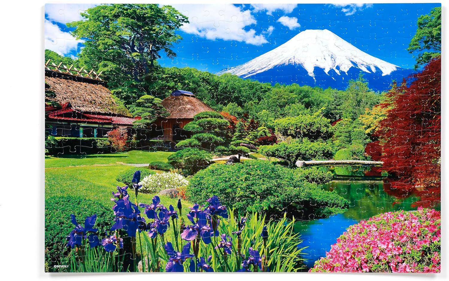 Beverly 300-078Oshino Fuji Landscape Japan Puzzle - BanzaiHobby