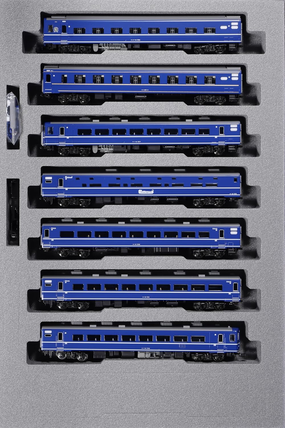 KATO 10-2105 N Gauge Sleeper Express Hamanasu 7-Car Basic Set - BanzaiHobby