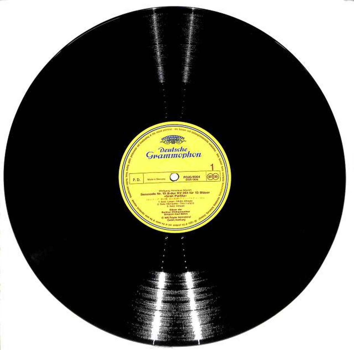 Polydor Mozart Gran Partita Böhm POJG-9004