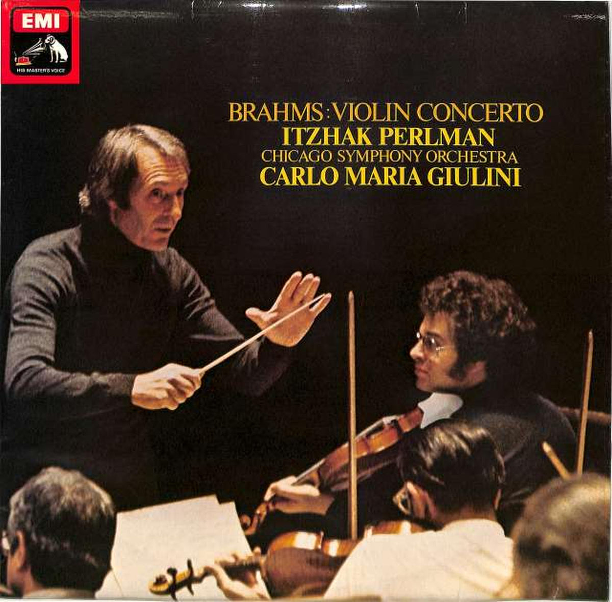 EMI (Input: English) Brahms Violin Concerto Perlmann ASD-3385