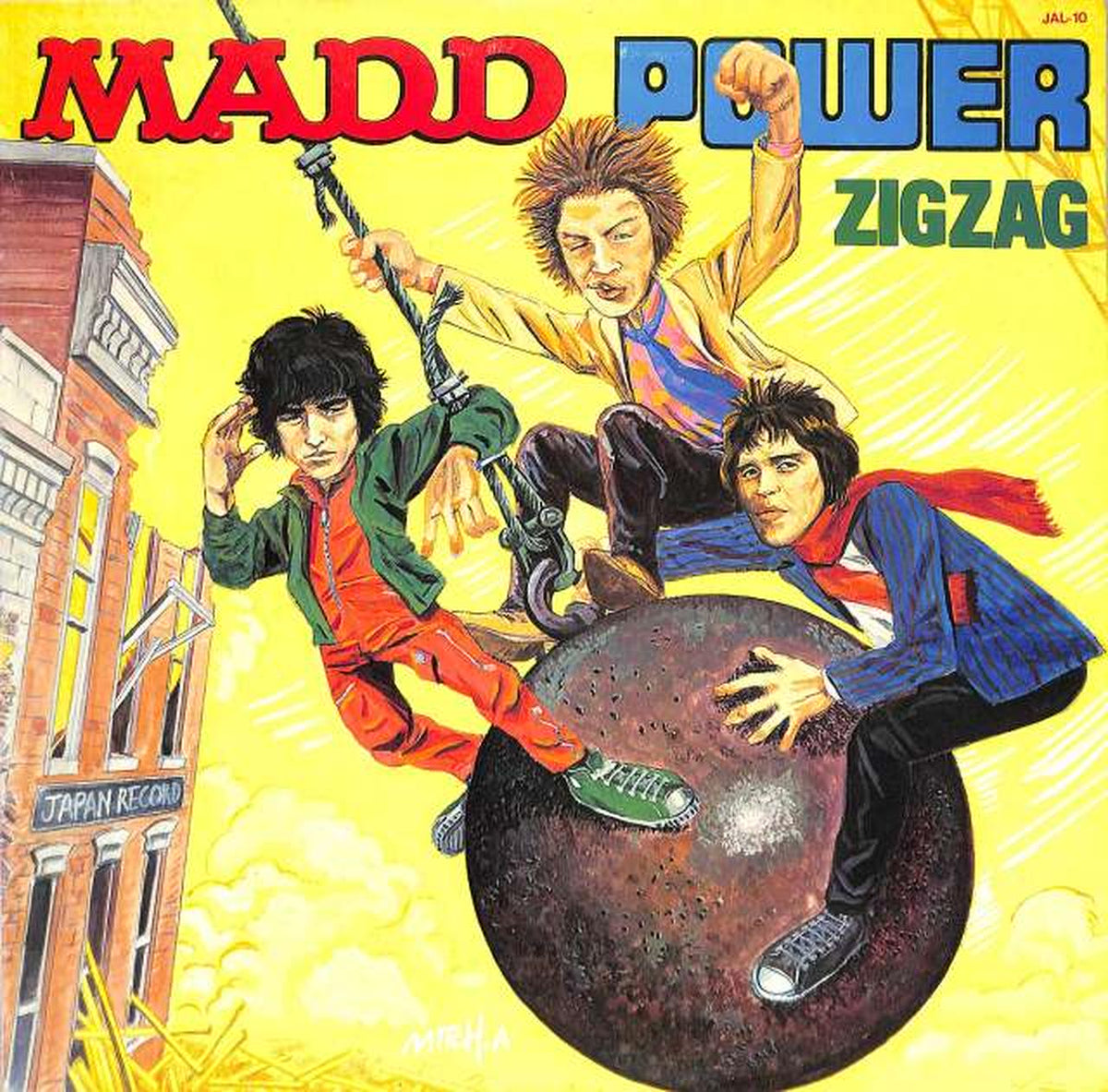Japan Records Zigzag "Mad Power" JAL-10