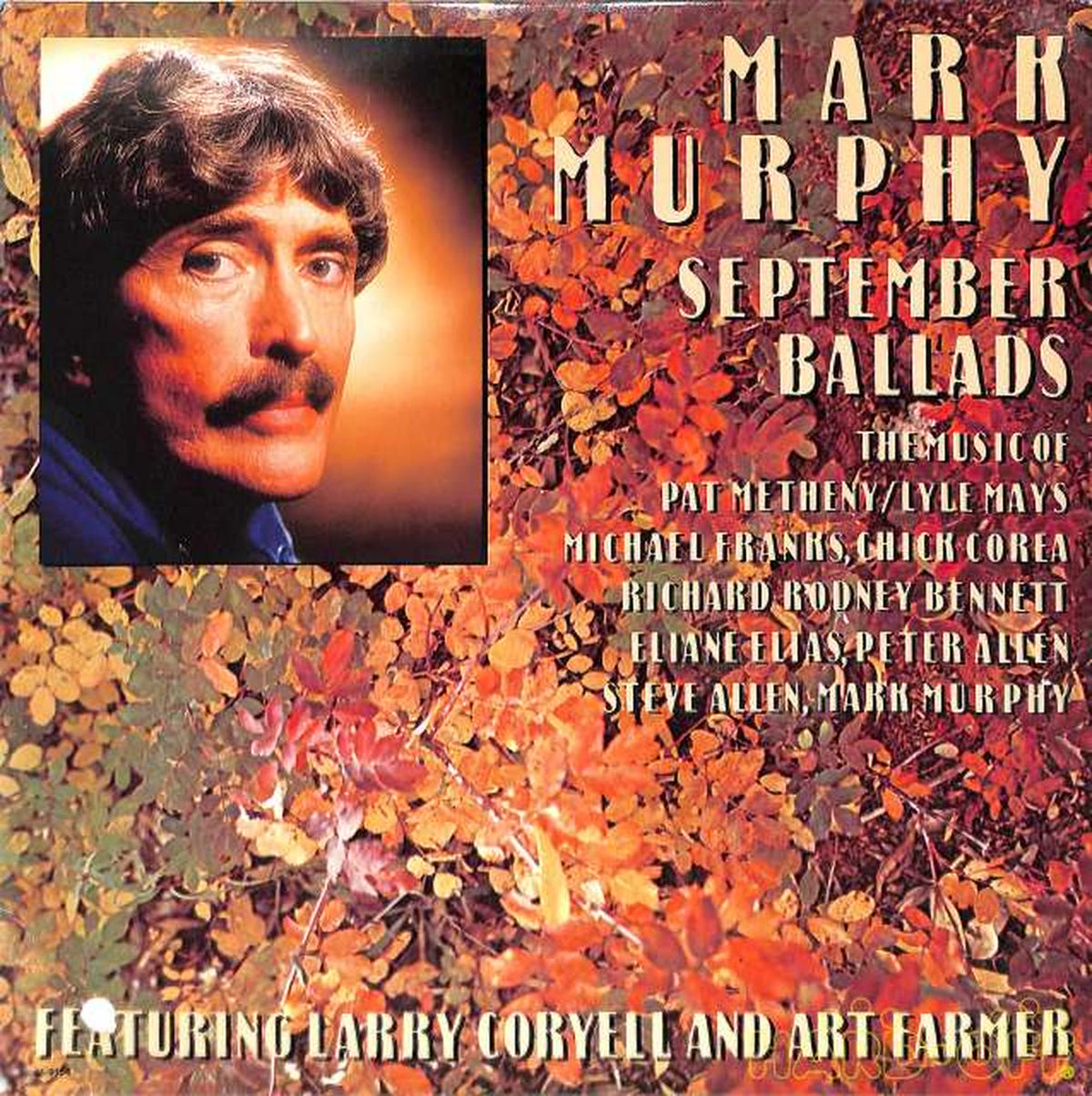 MILESTONE Mark Murphy "SEPTEMBER BALLADS" M-9154 (Imported) Cutout Record