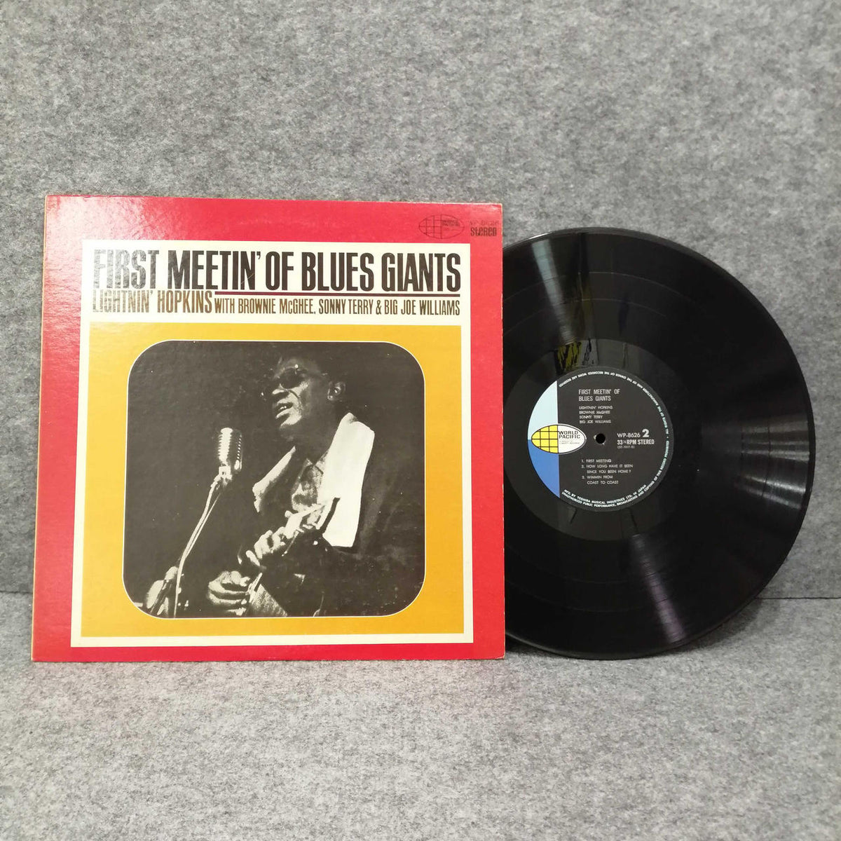 Toshiba EMI Lightnin Hopkins et al. "The Giants of the Blues" WP-8626