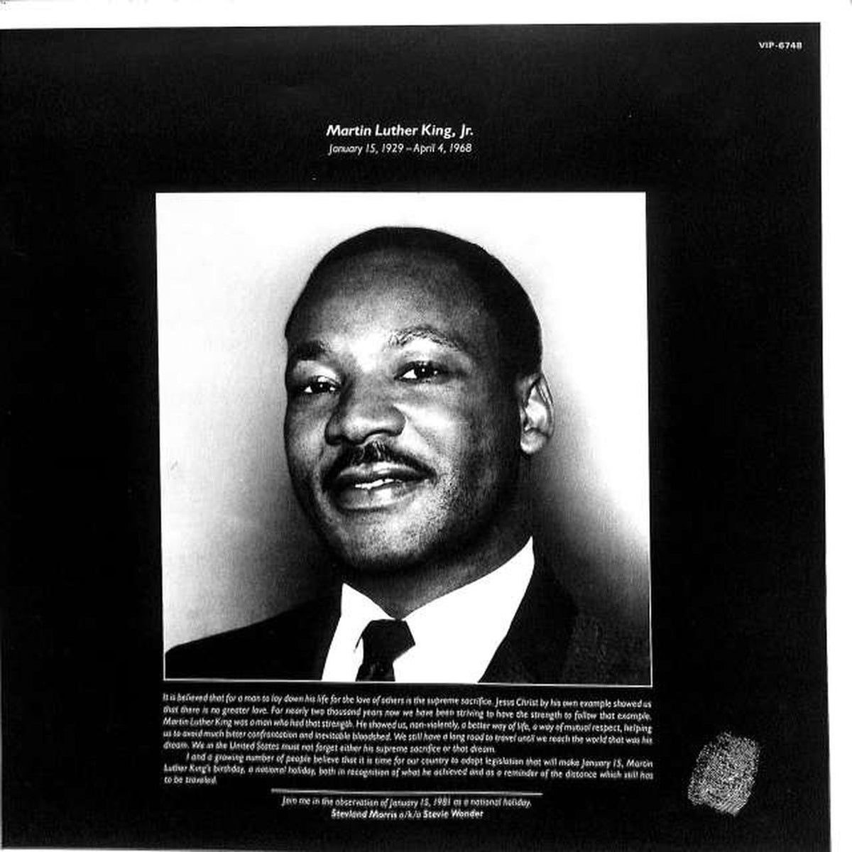 Victor Stevie Wonder "Hotter Than July" VIP-6748