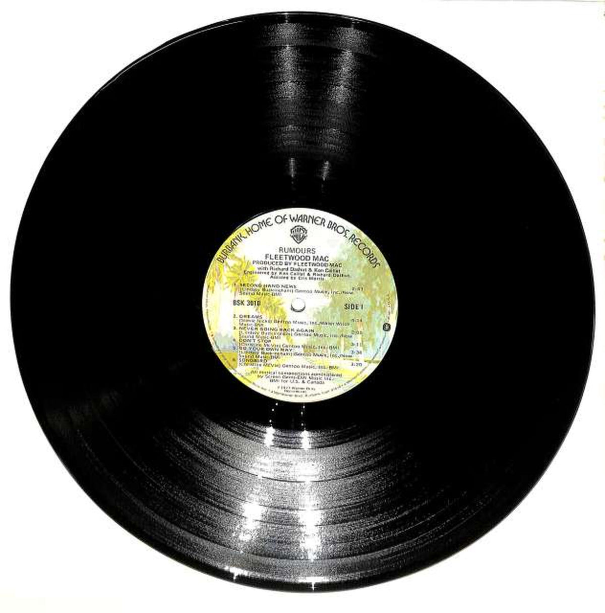 WARNER BROS Fleetwood Mac "RUMOURS" BSK 3010