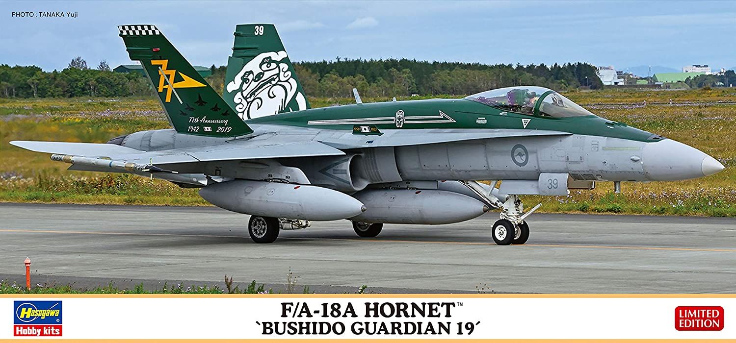 Hasegawa F/A-18A Hornet `Bushido Guardian 19` - BanzaiHobby